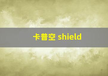 卡普空 shield